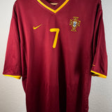 Portugal 2000 Heimtrikot – Figo #7 (XL)