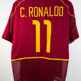 Portugal 2002 Heimtrikot – Nike (M) – Player Issue C. Ronaldo #11