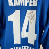 Kamper Vintage Heimtrikot Arminia Bielefeld 2006/07 Saller – Match Issue, Signiert