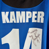 Kamper Vintage Heimtrikot Arminia Bielefeld 2006/07 Saller – Match Issue, Signiert