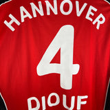 Diouf Vintage Home Trikot Hannover 96 2004/05 XXL – Match Issue Langarm