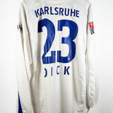 Dick Auswärtstrikot Karlsruher SC 2006/07 Jako – Match Issue Langarm
