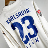 Dick Auswärtstrikot Karlsruher SC 2006/07 Jako – Match Issue Langarm