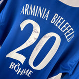 Vintage Heimtrikot Arminia Bielefeld 2007 Böhme – Mit Autogramm