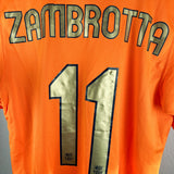 Zambrotta #11 Vintage Auswärtstrikot Barcelona 2006/07