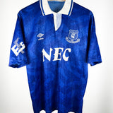 Vintage Everton 1991/93 Heimtrikot Umbro L