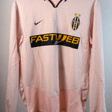 Juventus Turin 2003/04 Auswärtstrikot Langarm – (M) – Davids #26