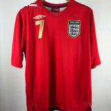 England 2006 Heimtrikot – Beckham (#7) – L