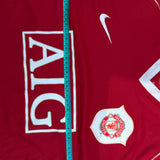 Manchester United 2006/07 Heimtrikot Langarm – Nike (L) – Larsson #17