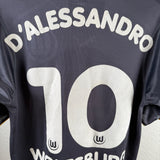 VfL Wolfsburg 2003/04 Auswärtstrikot – D’Alessandro (#10) – M