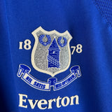 Vintage Everton Jubiläum Fußballtrikot Heimtrikot 2003/04