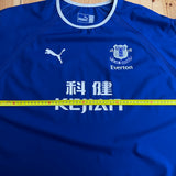 Vintage Everton Jubiläum Fußballtrikot Heimtrikot 2003/04