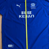 Vintage Everton Jubiläum Fußballtrikot Heimtrikot 2003/04