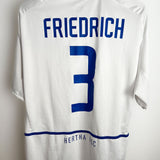 Hertha BSC 2002/03 Auswärtstrikot – Friedrich #4 – Sehr gut (L)