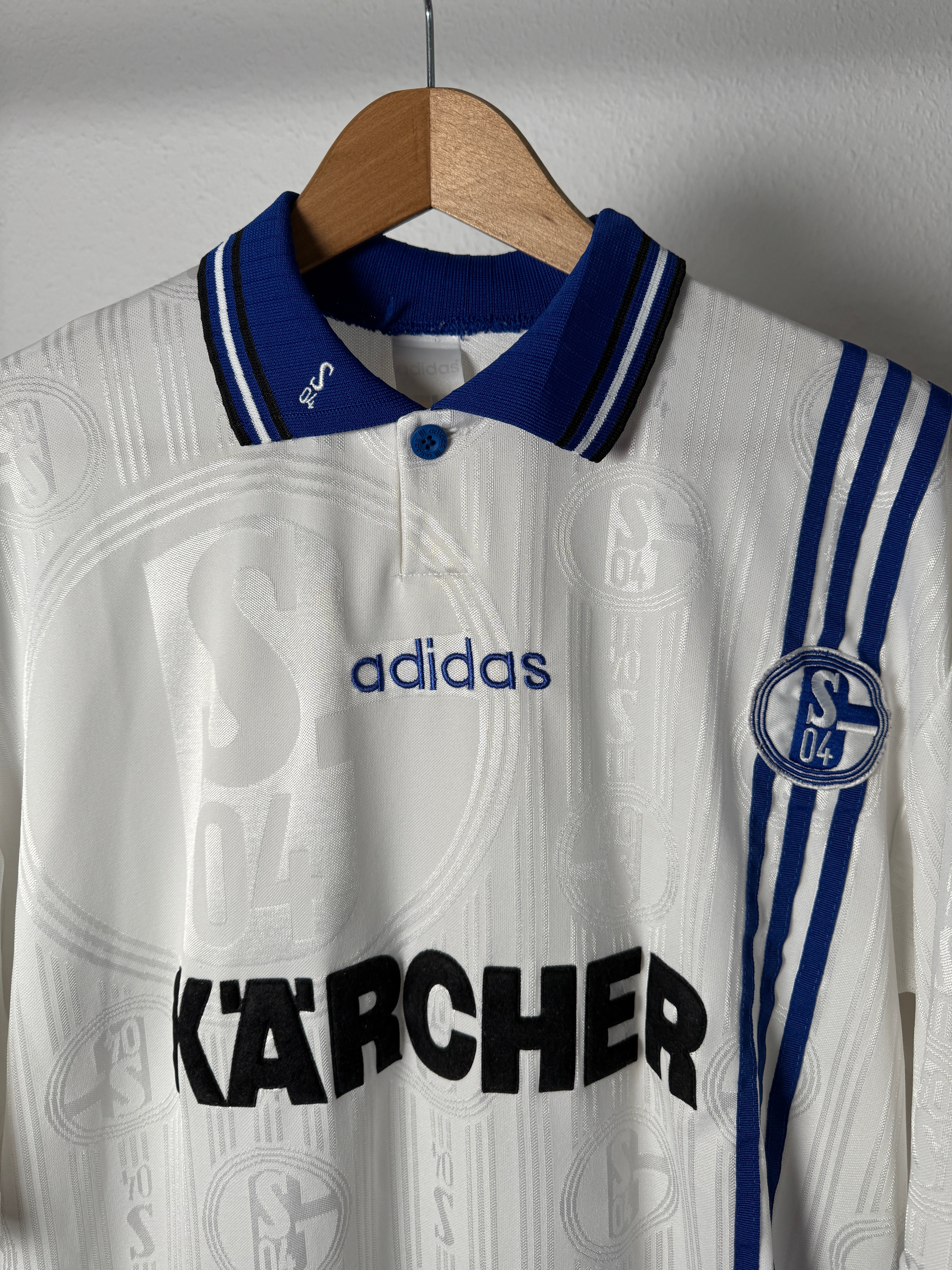FC Schalke 04 1996 Heimtrikot – Wilmots #24 – Foto 2