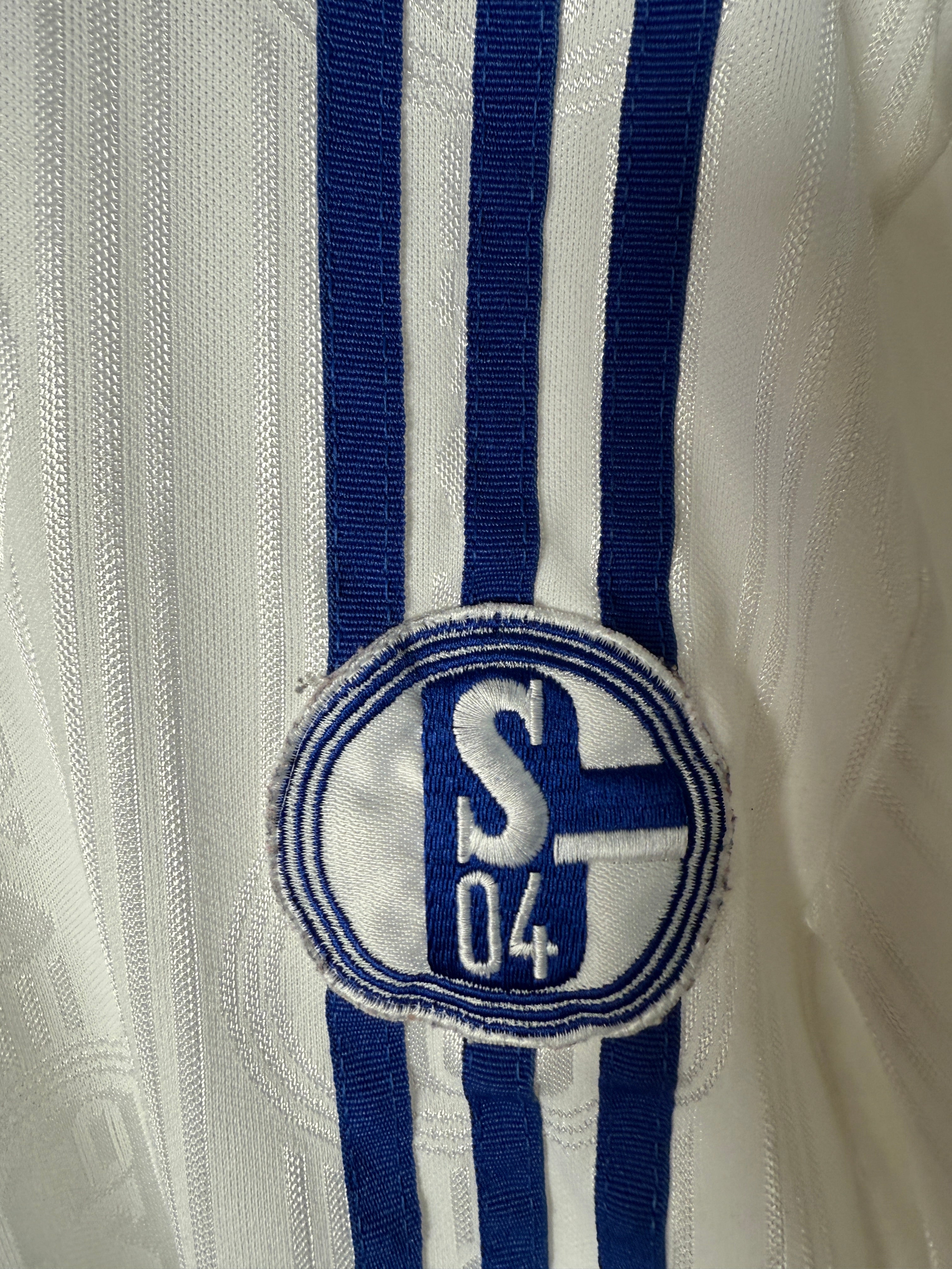 FC Schalke 04 1996 Heimtrikot – Wilmots #24 – Foto 6