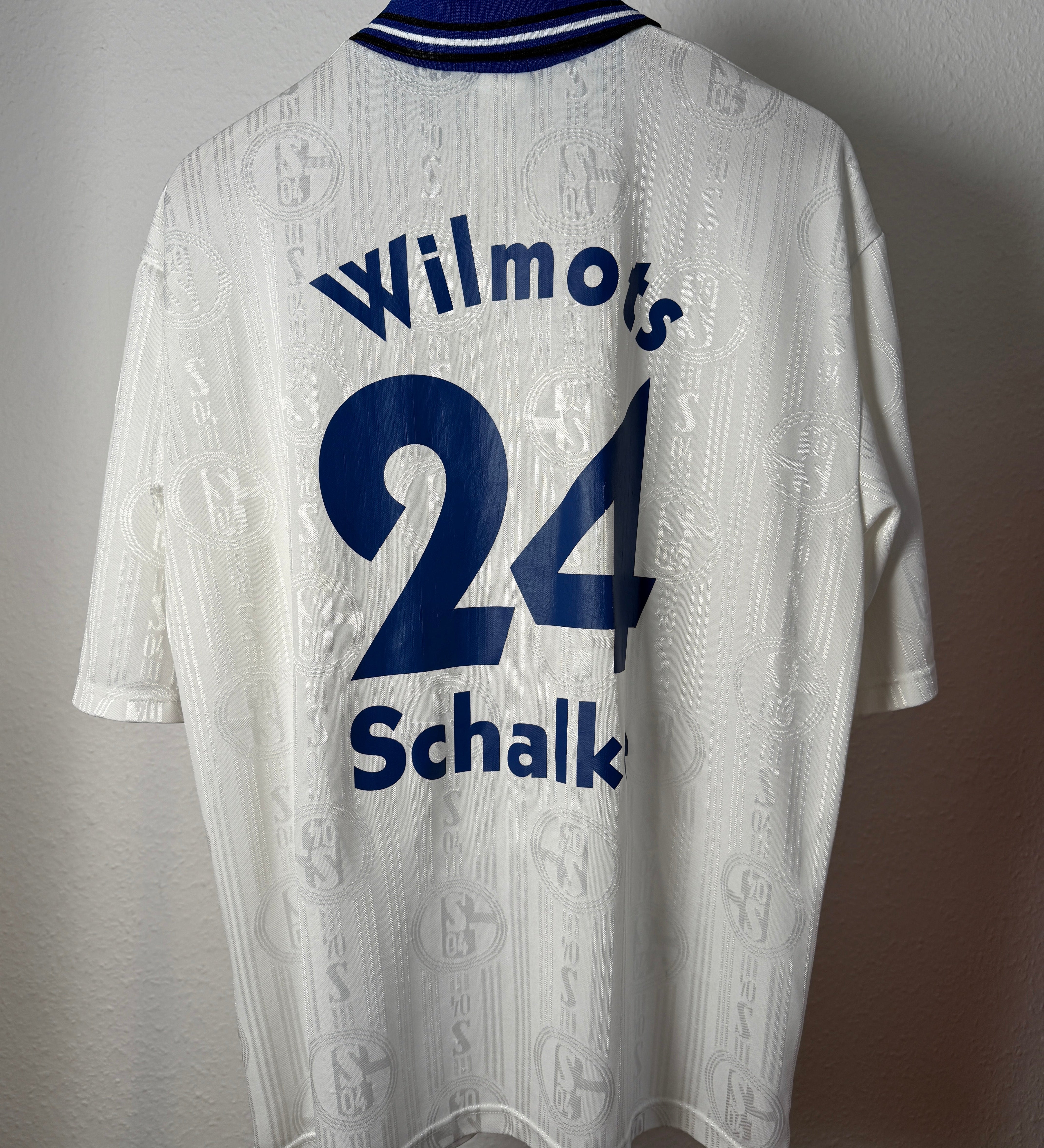 FC Schalke 04 1996 Heimtrikot – Wilmots #24 – Foto 7