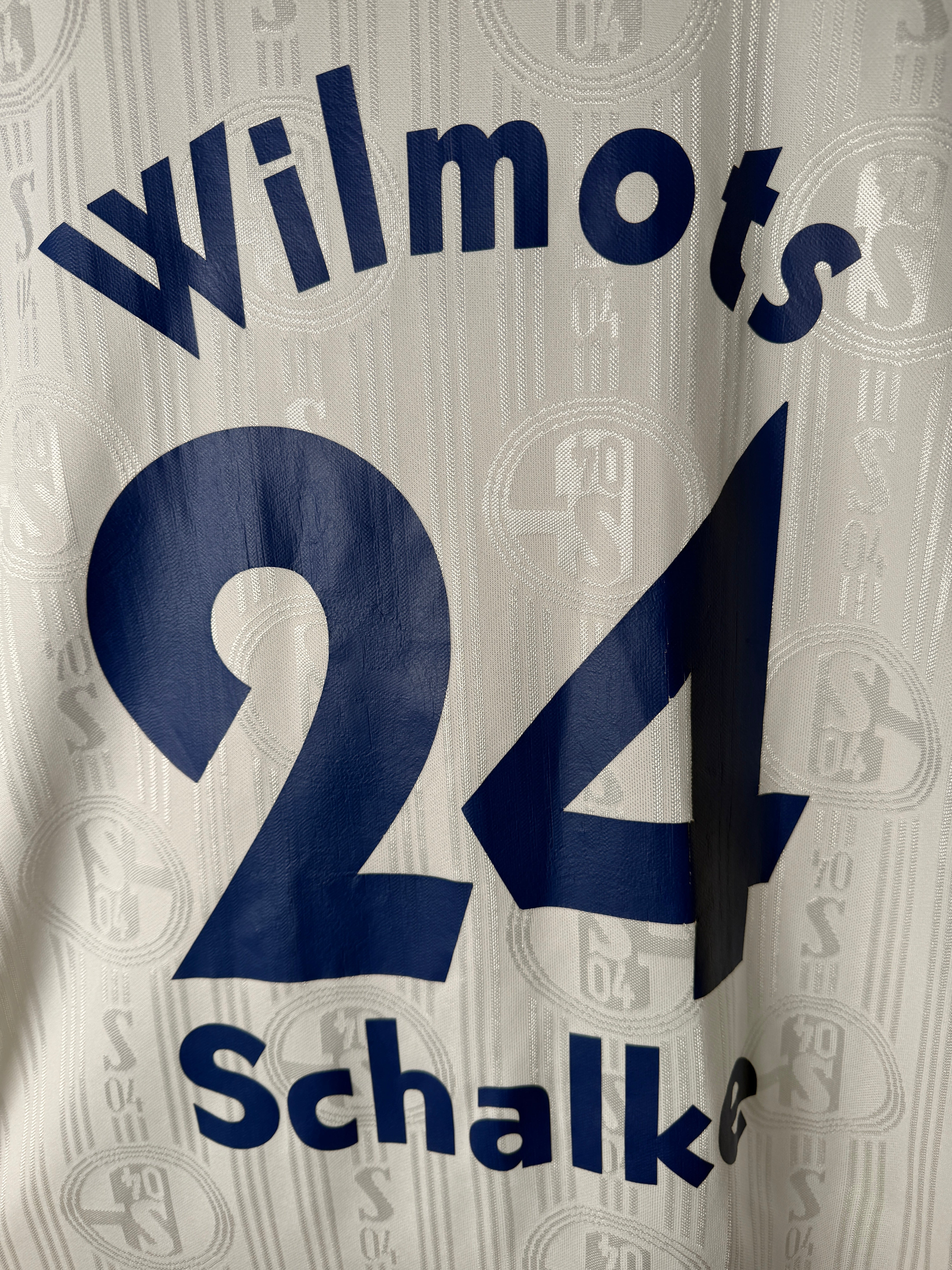 FC Schalke 04 1996 Heimtrikot – Wilmots #24 – Foto 8