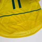 Spielerversion! Brasilien 2002 Heimtrikot – Nike (XXL) – Ronaldinho #11