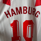 Hamburger SV HSV 1992/93 Heimtrikot – Sharp #10 – Größe XL (fällt größer aus)