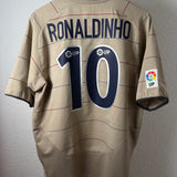 FC Barcelona 2004/05 Drittes Trikot – Ronaldinho #10 – L