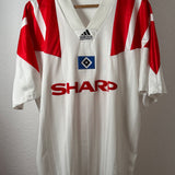 Hamburger SV HSV 1992/93 Heimtrikot – Sharp #10 – Größe XL (fällt größer aus)
