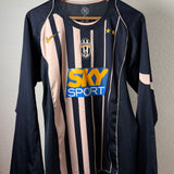 Juventus Turin 2004/05 Auswärtstrikot – Ibrahimović – Langarm – Nike – Größe M – Vintage