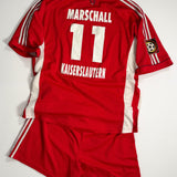 1. FC Kaiserslautern 1998/99 Heimtrikot-Set – Marschall #11 XXL (Deutsche Vermögensberatung)