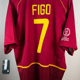 NEU! Portugal 2002 Heimtrikot – Figo #7 – Größe XL