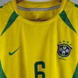 Brasilien 2002 Heimtrikot – Roberto Carlos #6 (XL)