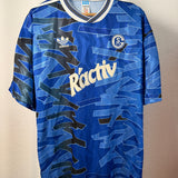 FC Schalke 04 1992/93 Heimtrikot adidas R'activ – Vorderseite