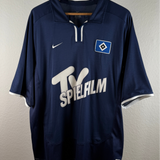 Hamburger SV 2001/02 Heimtrikot – TV Spielfilm – Nike – Größe XXL