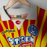 Defekt! MSV Duisburg 1997/98 Auswärtstrikot – Diadora – Götzen Baumarkt