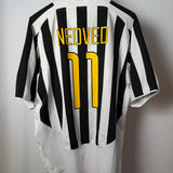 Juventus 2003/04 Heimtrikot – Pavel Nedvěd #11 – Nike (XL)