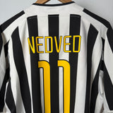 Juventus 2003/04 Heimtrikot – Pavel Nedvěd #11 – Nike (XL)