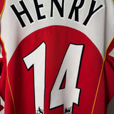 Arsenal 2004/05 Heimtrikot – Henry #14 (L)