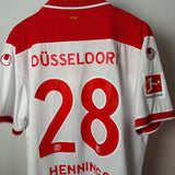 Fortuna Düsseldorf 2019/20 Heimtrikot – Hennings #28 – Jubiläumstrikot „125 Jahre“ – Uhlsport (3XL)