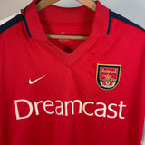 Arsenal 1999/2000 Heimtrikot – Henry – DREAMCAST – L