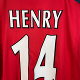 Arsenal 1999/2000 Heimtrikot – Henry – DREAMCAST – L