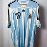 Argentinien 2006 Heimtrikot – Lionel Messi #19 – Adidas (XL)