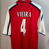 Arsenal 1999/2000 Heimtrikot – Vieira – DREAMCAST – L