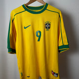Brasilien 1998 Heimtrikot – Ronaldo #9 – M
