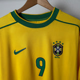 Brasilien 1998 Heimtrikot – Ronaldo #9 – M