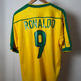 Brasilien 1998 Heimtrikot – Ronaldo #9 – M