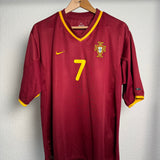 Portugal 2000 Heimtrikot – Figo #7 (L)