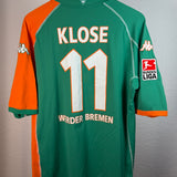 Werder Bremen Klose #11 – Heimtrikot 2005/06 – 2XL (fällt kleiner aus)