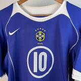 Brazil 2004 Away Shirt – Ronaldinho – L