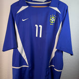 Brazil 2002 Away Shirt – Ronaldinho – XL