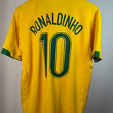 Brazil 2006 Home Jersey – Ronaldinho – L