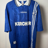 FC Schalke 04 1996 Heimtrikot – Anderbrügge #8 – Kärcher – Adidas (XL)